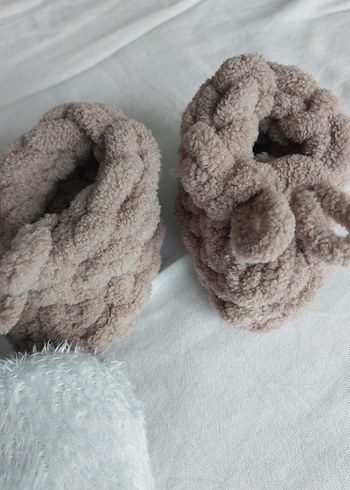 bebek İçin Sıcak Kürklü Ev Terlikleri - Görsel 2