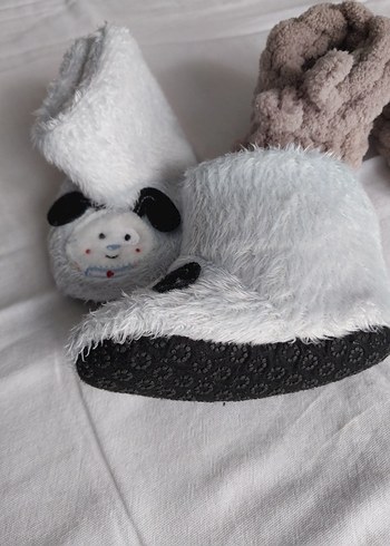 bebek İçin Sıcak Kürklü Ev Terlikleri - Görsel 3