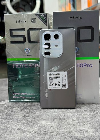 Infinix Note 50 Pro Gri Android Telefon