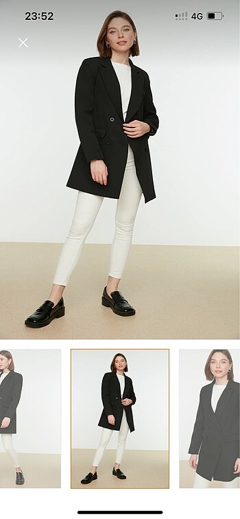 Trendyol & Milla Astarlı blazer ceket