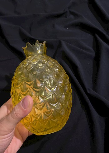 Parlak Altın Ananas Vazo - Görsel 2