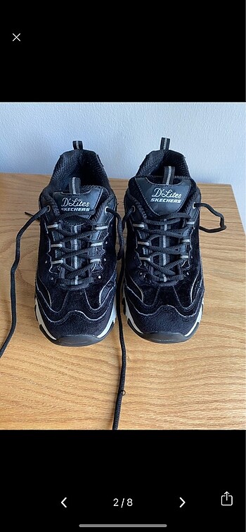 Skechers Skechers Kadife D'Lites Siyah Spor