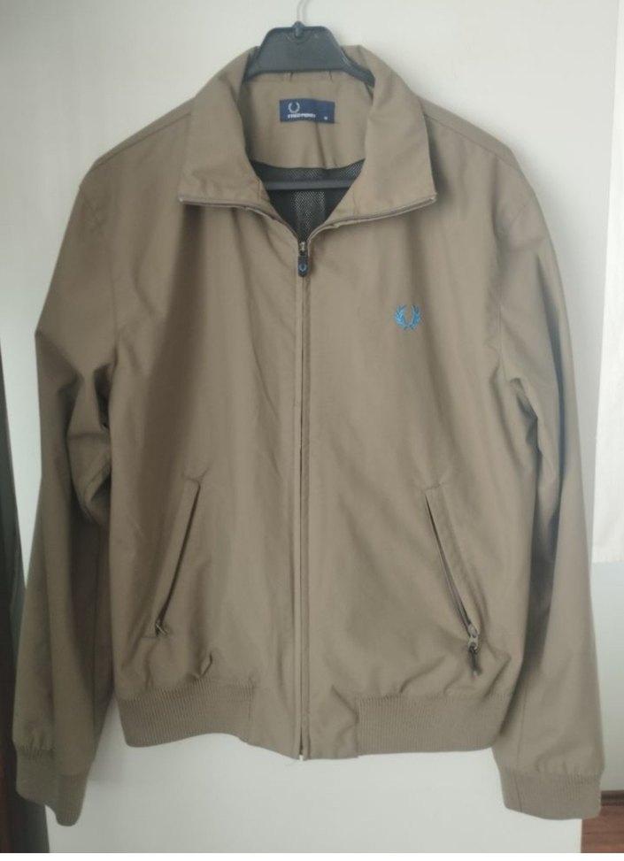 Fred Perry Bej Fermuarlı Mont — görsel 3/7