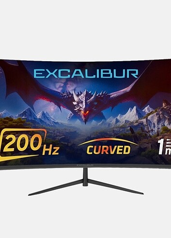 Casper Excalibur Curved 23.8 Monitör Kavisli