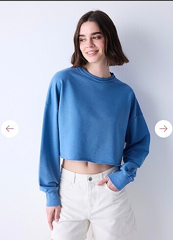 Penti Crop Sweatshirt 