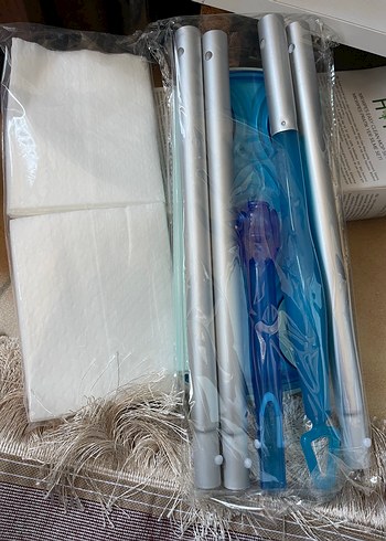 Mr. Wipes Easy Mop Beyaz Pratik Mop - Görsel 2