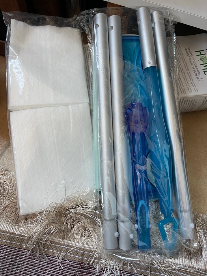 Mr. Wipes Easy Mop Beyaz Pratik Mop - Görsel 2