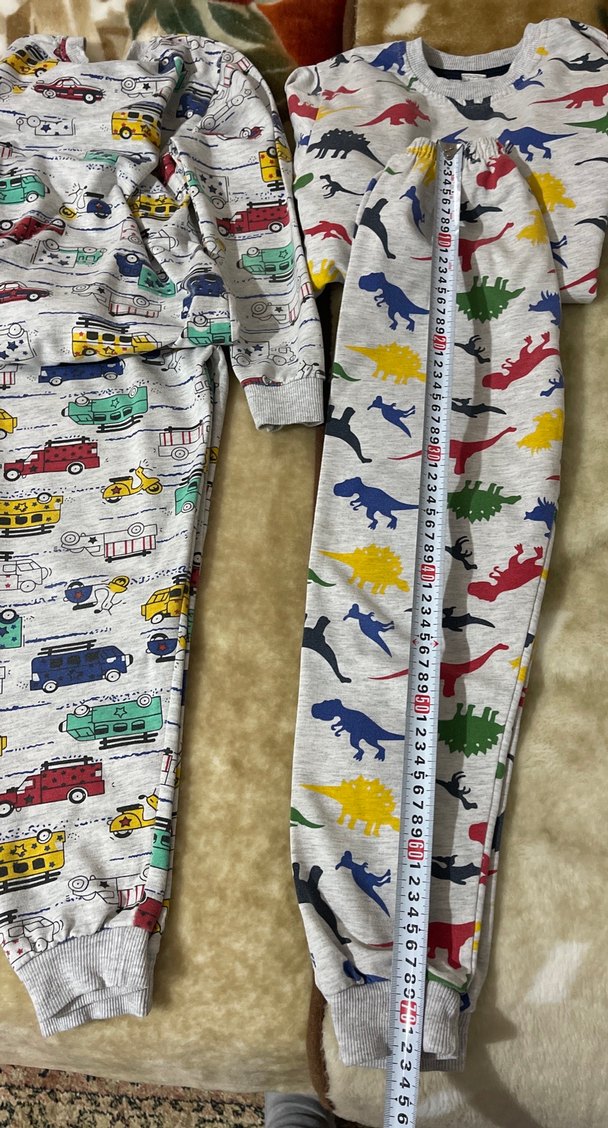 Renkli Desenli Erkek Çocuk Pijama Takımları - Görsel 2