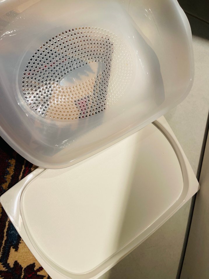 Tupperware peynir saklama kabı - Görsel 2