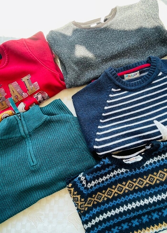 Erkek çocuk kazak - Görsel 2