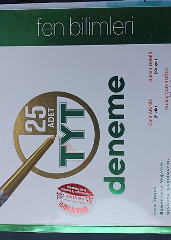 345 Fen Bilimleri TYT 25'li Deneme Seti