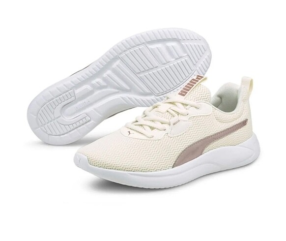 Puma Resolve Krem Spor Ayakkabı