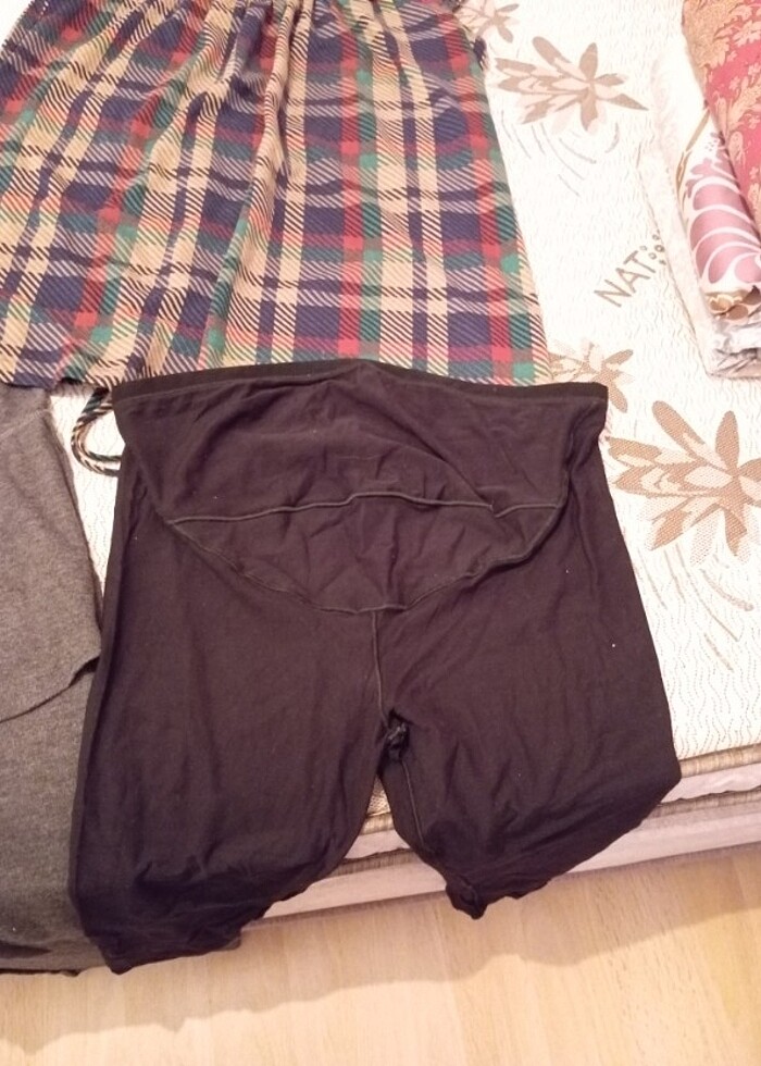 Hamile pijama tayt üst - Görsel 3