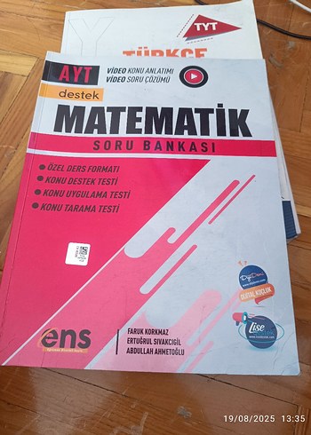 AYT Matematik Soru Bankası Destek Kitabı