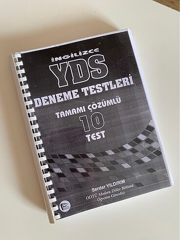 10 adet cevaplı YDS deneme testi