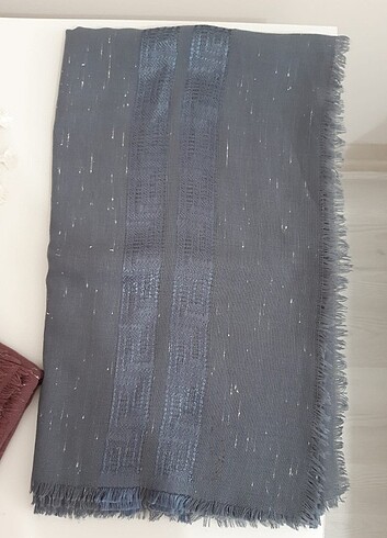 Zara KENDİNDEN DESENLİ PAMUKLU ŞAL