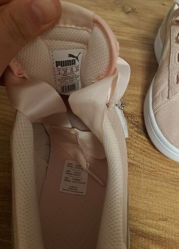 39 Beden pembe Renk Puma Sneaker Spor Ayakkabı