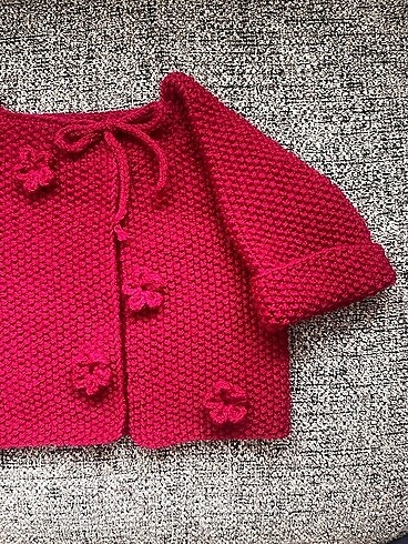Zara El örgüsü bebek hırkası