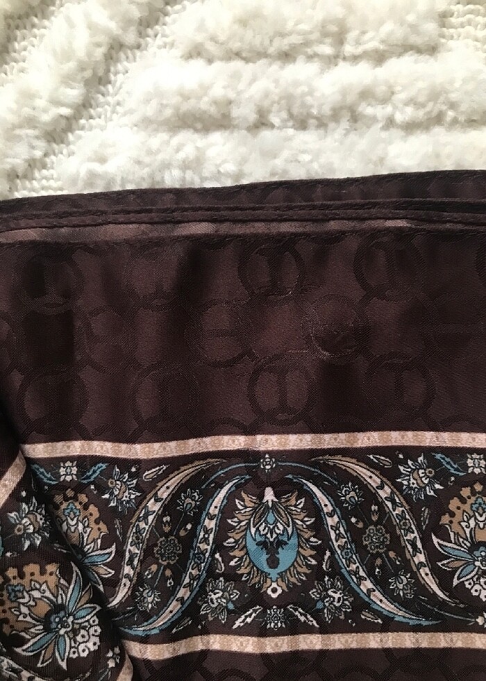 Etnik desenli şal - Görsel 3