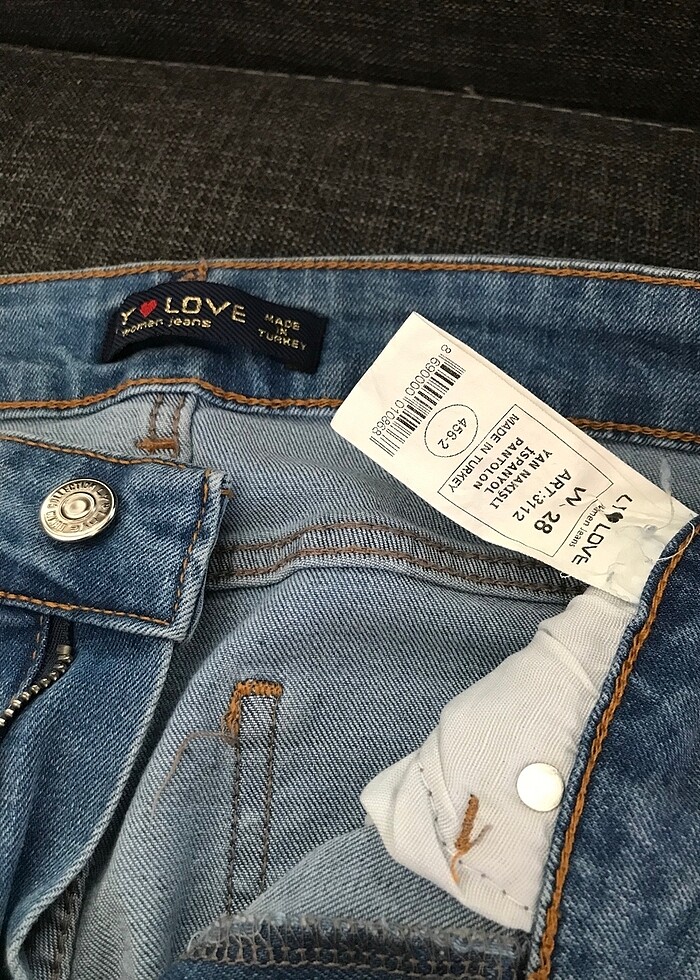 İspanyol paça pantolon - Görsel 3