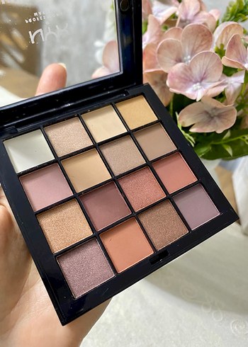 Bej Tonlarda 16'lı Far Paleti nyx marka - Görsel 2
