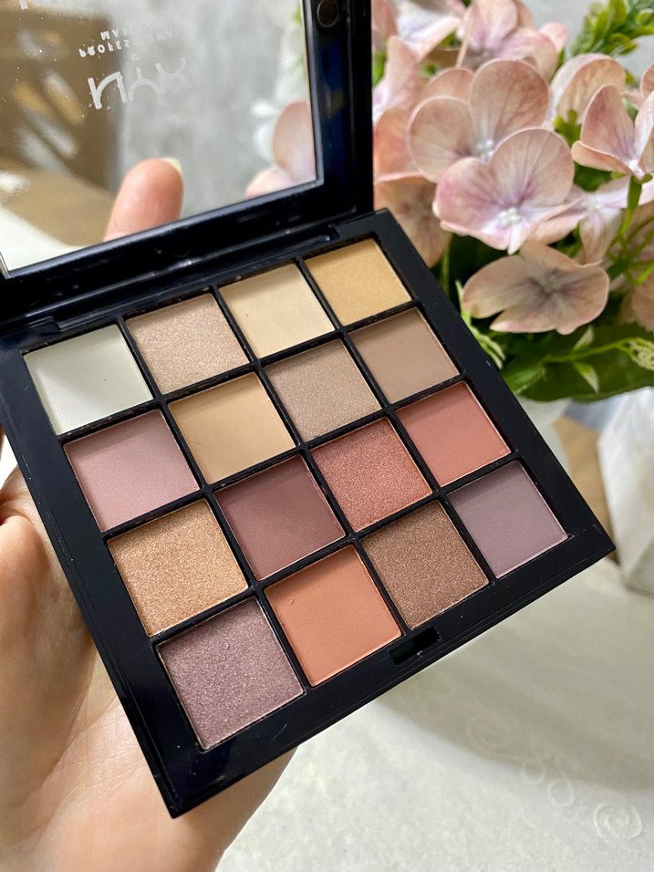 Bej Tonlarda 16'lı Far Paleti nyx marka - Görsel 2