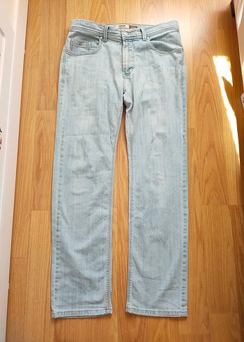 Buz mavisi erkek Denim Pantolon