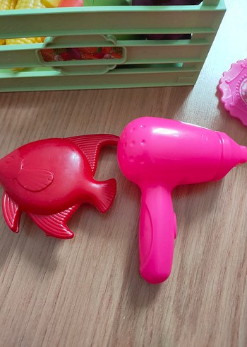 Renkli Oyuncak Mutfak Seti ve Sebze Kutusu - Görsel 4