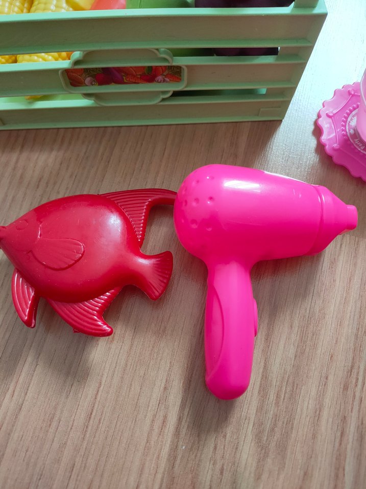 Renkli Oyuncak Mutfak Seti ve Sebze Kutusu - Görsel 4