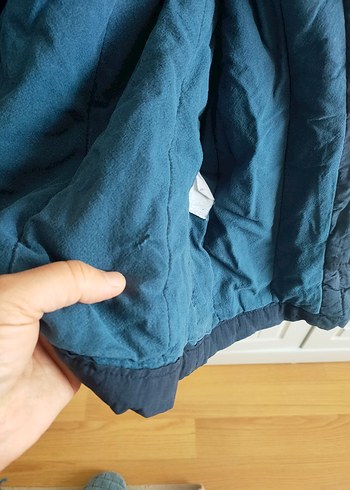 Erkek Çocuk Koyu Mavi Fermuarlı Mont - Görsel 8