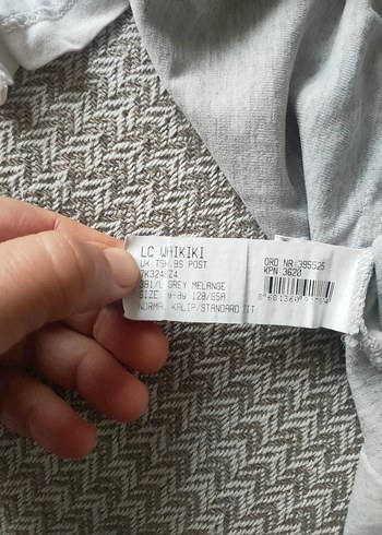 Gri Desenli Erkek Çocuk Sweatshirt - Görsel 5