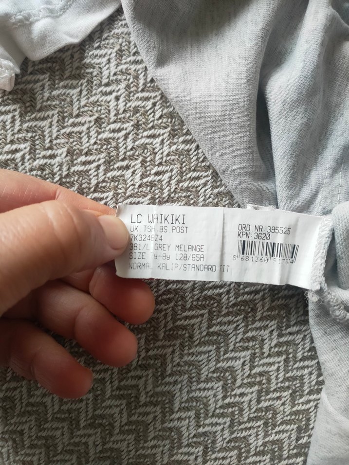 Gri Desenli Erkek Çocuk Sweatshirt - Görsel 5