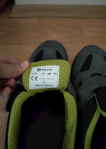 Gri Erkek Spor Sandalet Velcro Bantlı - Görsel 4