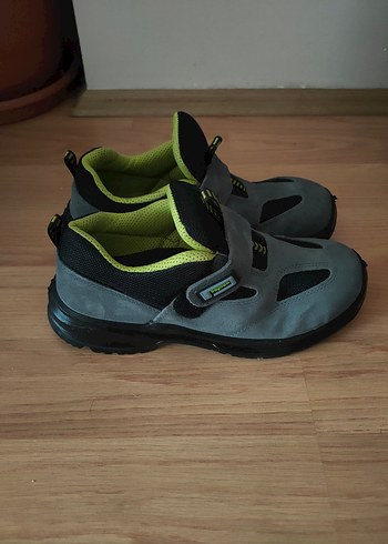 Gri Erkek Spor Sandalet Velcro Bantlı - Görsel 2