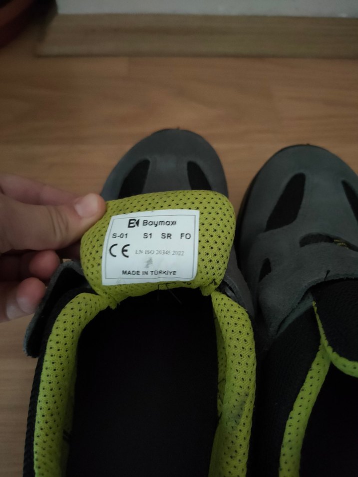Gri Erkek Spor Sandalet Velcro Bantlı - Görsel 4
