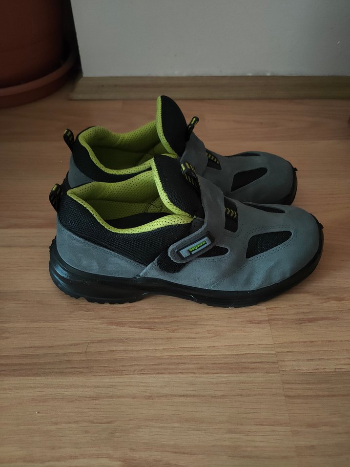 Gri Erkek Spor Sandalet Velcro Bantlı - Görsel 2