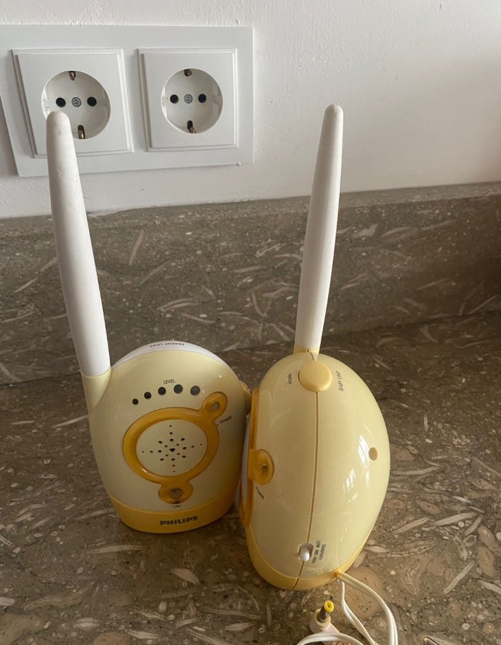 Pastel Sarı Philips Bebek Telsizi - Görsel 3