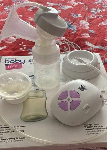 Beyaz Elektrikli Göğüs Pompası - Görsel 2