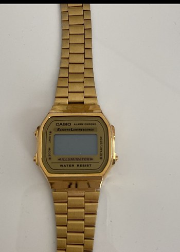 Altın Renk Kadın Kol Saati - Görsel 2