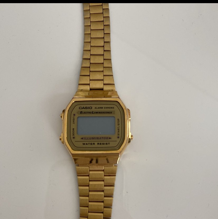 Altın Renk Kadın Kol Saati - Görsel 2