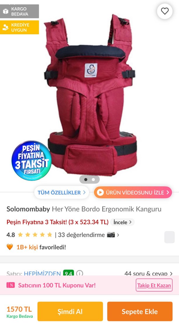 Bebek kanguru - Görsel 3