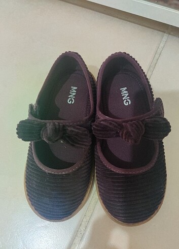 Mango Kids Mango kadife babet