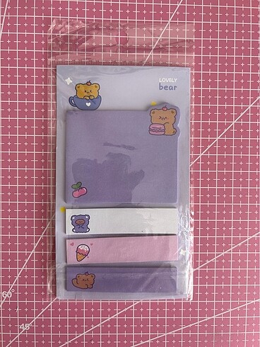 Mor Post-It Seti