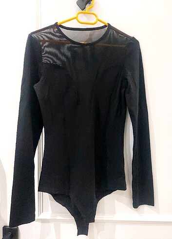 Transparan çıtçıtlı body