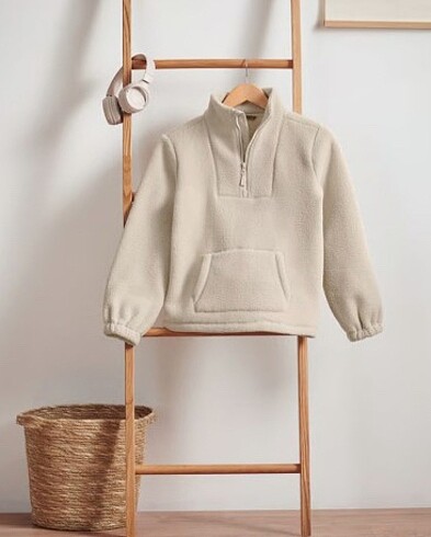 Tchibo Çocuk Polar Sweatshirt 7/8 yaş