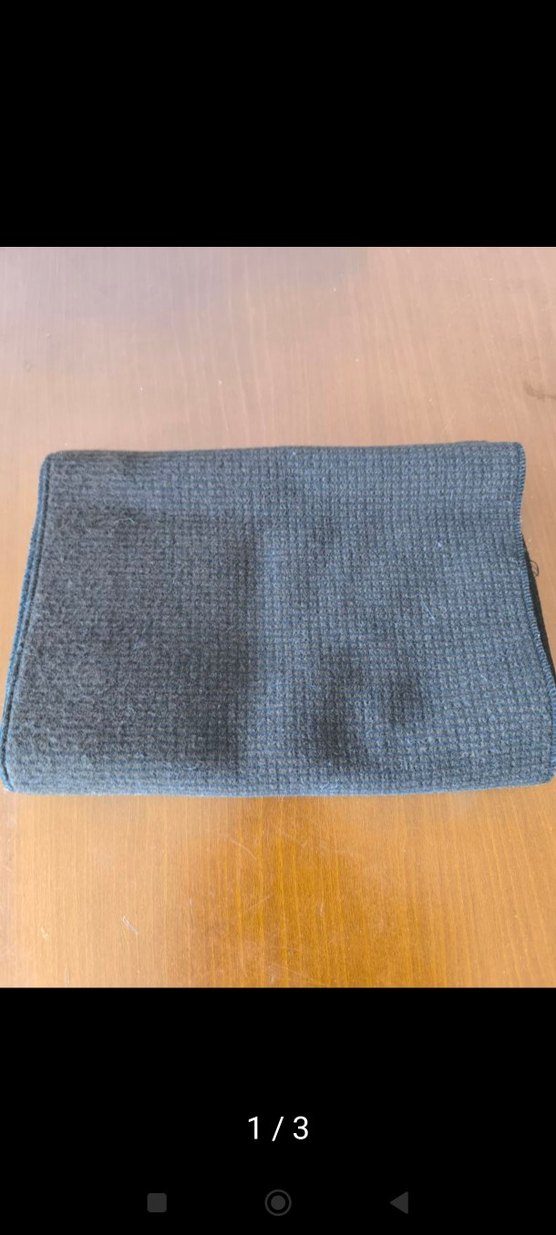 Uzun kahverengi Erkek Atkı - Görsel 2