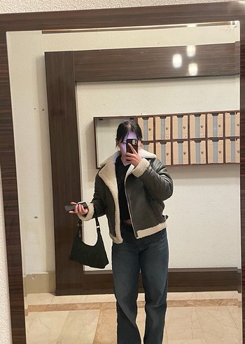 Bershka Kahverengi suni ceket