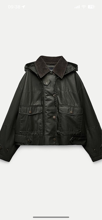 Zara mum görünümlü ceket