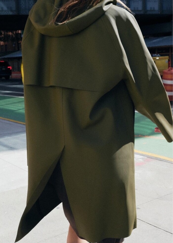 Zara kaplamalı parka - Görsel 3