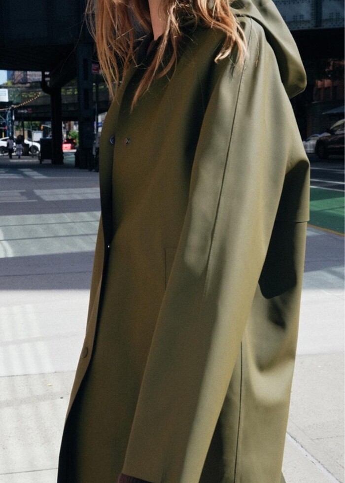 Zara kaplamalı parka - Görsel 4